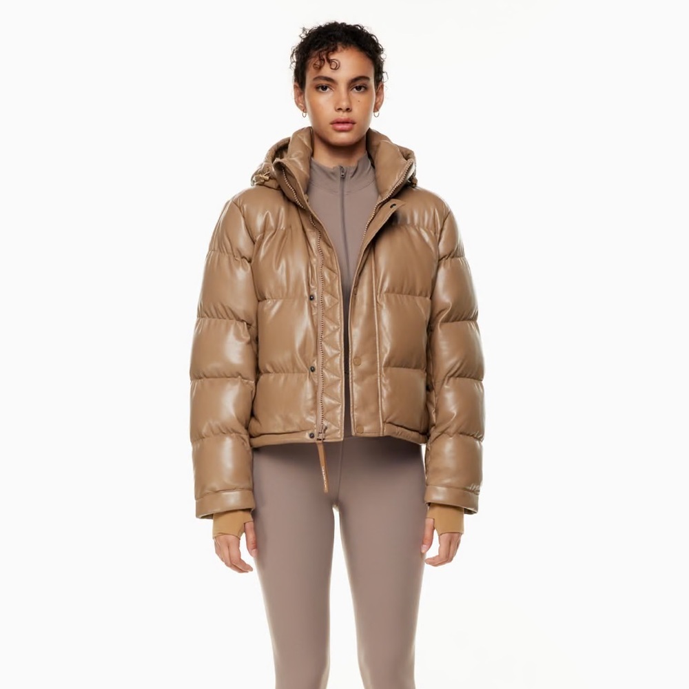 Aritzia Wilfred Cloud Pull Leather Jacket - image 1